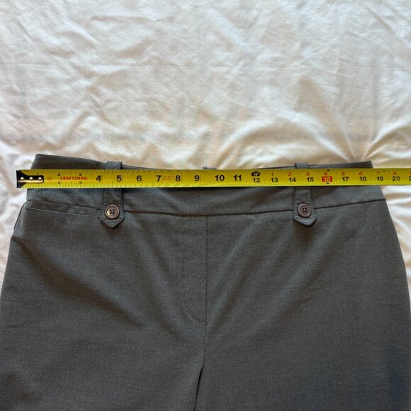 Rekucci Charcoal Bootcut Dress Pants with Tummy Control VGUC Sz 16 / 32" inseam - Picture 7 of 10